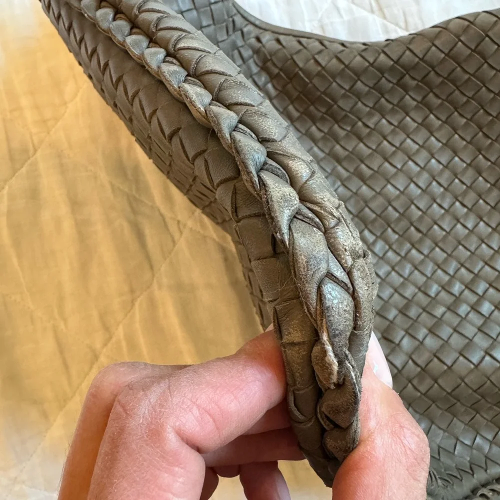 Bottega Veneta Brown Woven Leather Bag - Picture 14 of 16